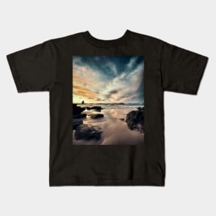 Snapper Rocks Sunset Kids T-Shirt